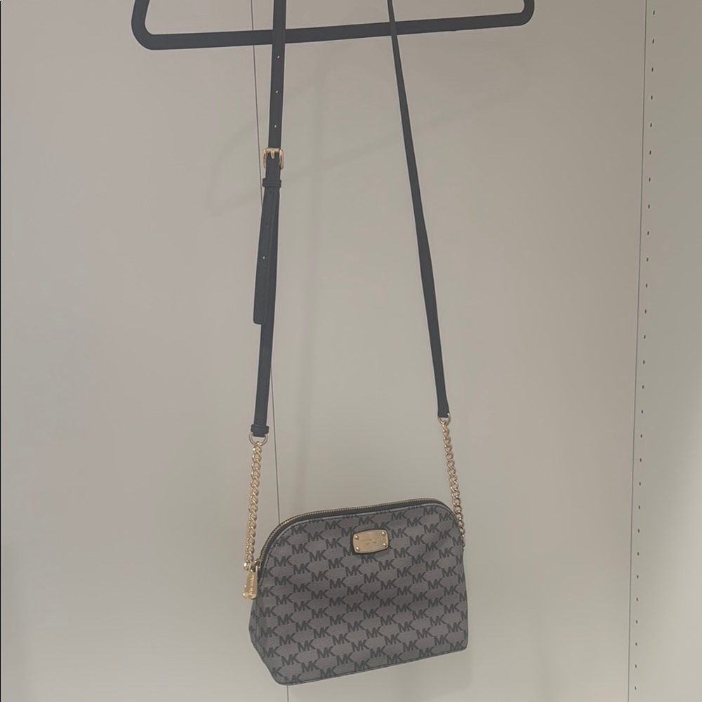 Michael Kors Black and Gold Women's Bag